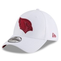 Men's Arizona Cardinals New Era White 2018 Training Camp 39THIRTY Flex Hat 3060659